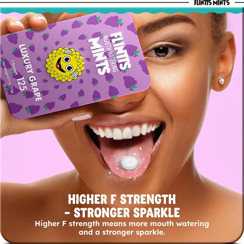 Lozenges Flintts Mints Fruit Troop Sugar Free Mouthwatering Mints for Dry Mouth Relief & Freshness Vegan Oral Health