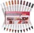DEWEL Wood Furniture Markers & Filler Sticks Repair Kit, New Improved 12 Colors Touch Up Markers and Crayons - Covering Damaged Wooden Surfaces and Floors, for Pets Scratches, Stains, Cracks and Dents by DEWEL