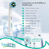 Compatible Oral B Braun Criss-Cross Replacement Heads for Electric Toothbrushes, 8-Pack