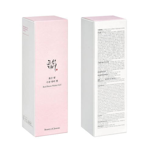 Beauty of Joseon Red Bean Water Gel Hydrating Peptide Moisturizer for Acne Prone Dry Skin, 100ml