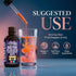 Horsetail Liquid Biotin & Collagen Keratin Hyaluronic Acid Saw Palmetto Drops Vitamins for Hair Growth Support Silica