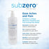 Sub Zero Cooling Pain Relief Gel, 16oz Bottle with Pump - Joint Relief and Nerve Pain Relief Cream for Muscle Deep Pain Relief and Arthritis Relief