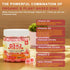 Sugar-Free Vitamin D3 K2 Filled Gummies, 5000IU / 10,000 IU with Calcium, Magnesium Citrate, Vitamin C, Vegan