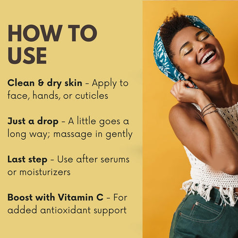 Best of Nature Vitamin E Oil – 100% Pure & Natural, Coconut Oil Blend – Moisturizing Skin Oil for Face, Body, Hair &