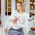 G2TUP Elephant 1913 Sorority Makeup Bag, Oh To Be A Girl Cosmetic Pouch with Zippered Pocket