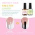 Nail Prep Dehydrator & Primer X-Strength Set, 15ml Nail Care Kit with Nail Cuticle Oil and Strengthener for Acrylic