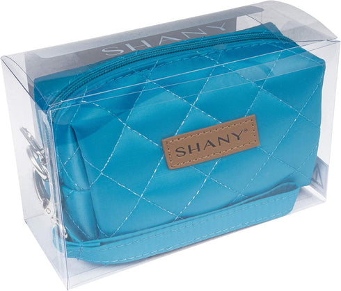 SHANY Limited Edition Ocean Blue Travel Makeup Bag Cosmetics Tote for Women, Make Up Organizer