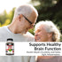 Kaya Naturals Red Panax Ginseng + Ginkgo Biloba | Nootropic Brain Supplement for Cognitive and Concentration Support