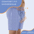 Wearever Incontinence Underwear for Men - Reusable & Washable 2-in-1 Boxer, Regular Absorbency, Navy, L
