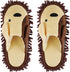 Washable Chenille Microfiber Slippers, Detachable Mop Slippers for Office Home Room (Brown, Women 7-9/Men 5-7)