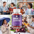 Immunity Gummies 45 Grab The Gold | Elderberry Flavor with Vitamin C & Zinc | Cold & Flu Support, Vegan, Gluten-Free |