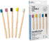 The Humble Co. Bamboo Toothbrushes (5pk) for Superior Oral Care, BPA Free, Ultra Soft Bristles