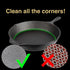 Cast Iron Cleaner Chainmail Scrubber | Fine Ring 316 Stainless Steel Scrubbing Sponge for Cast Iron Pots, BBQ, Dishes
