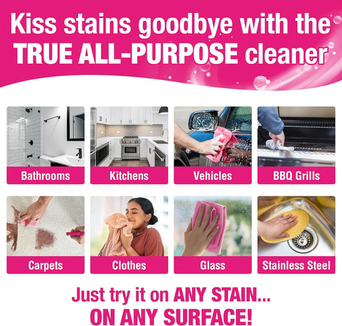 Quick N Brite All Purpose Cleaning Paste, True All Purpose Cleaner, Concentrated, 12 oz