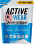 Active Wear Laundry Detergent & Soak - Natural Performance Concentrate Enzyme Booster Deodorizer for 90 Loads