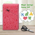Cellulose Heavy Duty Non-Scratch Kitchen Scrub Sponges, Colorful Compressed Dish Scrubber Sponge, 6pcs for Household,
