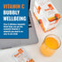 Ener-C Sugar Free Energy Drink Mix, Orange Multivitamin with 1000mg Vitamin C & Electrolytes, 30 Count, Non-GMO Vegan