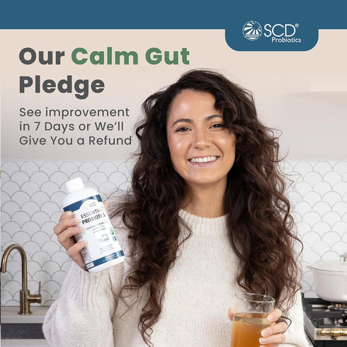 SCD Essential Probiotics for Women, Men, Kids, Toddlers, Travel Probiotic for Digestion and Immunity, Trial Size 3 fl oz