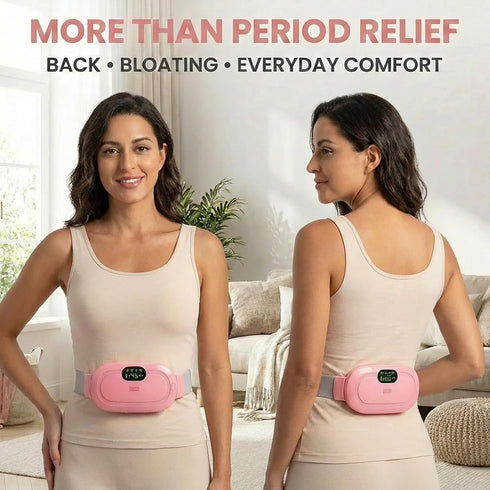 Heating Pad for Period Cramps FSA-HSA Eligible Cordless Portable Electric Wearable Heating Belt with Massage USB