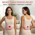 Heating Pad for Period Cramps FSA-HSA Eligible Cordless Portable Electric Wearable Heating Belt with Massage USB