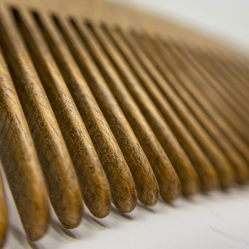 ZilberHaar Beard Comb, 100% Sandalwood, Essential Hand Made Beard Care Accessory for Men