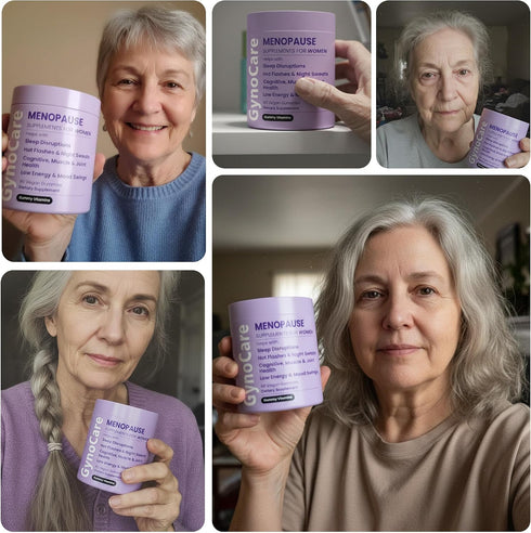 Gummy 60 Gummies Menopause Supplements for Women | Menopause Vitamins | Relief for Hot Flashes, Night Sweats & Mood