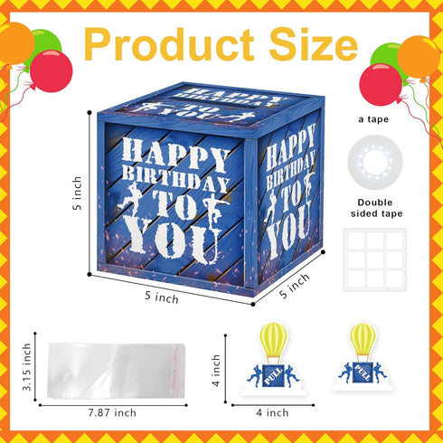 Set (35 Surprise Money Box for Cash Gift - Gaming Birthday Money Box Gifts Pull, Fun Gifts for Kids Boys Teens Video