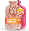 XL Hot Water Bottle with Cover - 3.5L Pink Hot Water Bag for Pain Relief, Washable Soft Faux Fur