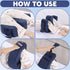 MABOZOO Patient Turning Device with Handle Hole, U-Shaped Velvet Turning Pillow Bedridden Nursing Pillow, Helping The
