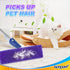KEEPOW Pet System Microfiber Sweeping Pad for Mop, 18 Inch Washable Cleaning & Dusting Pads, 2 Pack