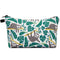 WANDF Cosmetic Bag for Women, Small Mini Makeup Organizer Pouch, Water Resistant Gift (Sloths)
