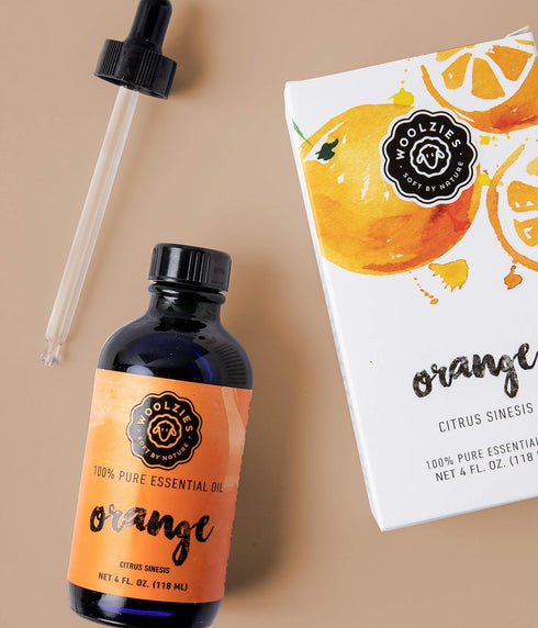 Woolzies 100% Pure & Natural Sweet Orange Essential Oil, Best Undiluted Therapeutic Grade Citrus Oil, 4 Fl oz