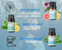 Essential Oil Set with Bonus Bottle Opener - Energizing and Relaxing Blends for Diffusers, Aromatherapy, DIY Candle