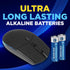 Powermax 60-Count 10-Year Packaging AA Batteries, Ultra Long Lasting Alkaline Battery, Shelf Life, Reclosable