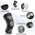 NEENCA Upgraded Thin Knee Brace for Women/Men, Compression Knee Support with Gel Pad & Spring Stabilizers. Knee Sleeve