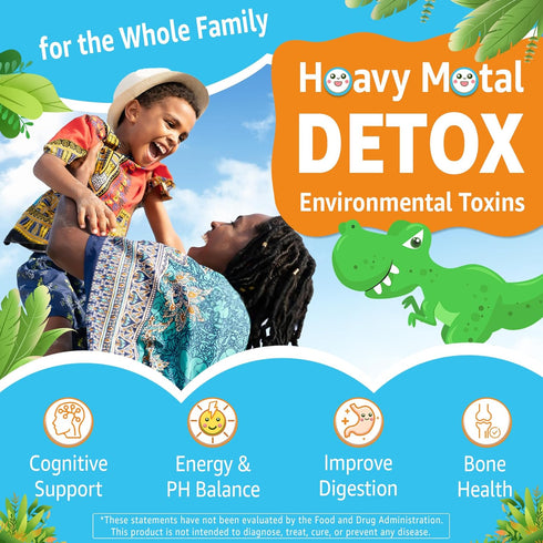 Gummies Immune, 60cts Zeolite for Kids & Adults, Sugar Free Zeolite Detox Supplements w/ Chlorella, Spirulina