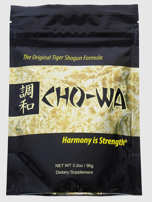 CHO-WA Herbal Tea Original Tiger Shogun Formula Dietary Supplement for Overall Wellness