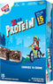 Zbar Protein - Cookies 'n Creme, Crispy Whole Grain Snack Bars with Organic Oats, 5g Protein, 1.27 oz. (15 Pack)