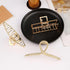Mehayi 3 PCS Metal Large Claw Clips for Thick Hair, Strong Hold Non-Slip Barrette Jaw Clamp