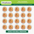 Freshware Paper Bowls, Disposable 32 oz Soup Bowl, 50-Pack Biodegradable Sugarcane Fiber Serving Bowls