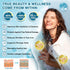 Marine Collagen Peptides Powder - Type I & III Hydrolyzed Collagen with Probiotics, Vitamin C & Hyaluronic Acid for