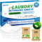 FIXSMITH Laundry Detergent Sheets - 60 Loads (30 Sheets) Fragrance Free, Hypoallergenic, Eco-Friendly Strips