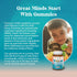 Vegan Brain Focus Gummies for Kids, 40 Count - Kids Focus Supplement with Phosphatidylserine & More