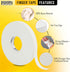 Bighorn Athletics Premium Finger Tape, 4 Rolls for Injury Protection and Joint Stability