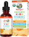 MaryRuth Organics USDA Kids Vitamin C Drops, Vegan Immune Support Supplement for Ages 4-13, 2oz