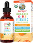 MaryRuth Organics USDA Kids Vitamin C Drops, Vegan Immune Support Supplement for Ages 4-13, 2oz