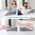 Cozymaker Cooling Gel Memory Foam Wedge Pillows for After Surgery, Adjustable Leg Elevation for Swelling, Pain Relief
