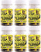 Yellow Hornet Herbal Dietary Supplement 20ct (Lot of 6 X) = 120 Capsules