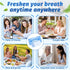 300 Pcs Disposable Finger Brush Teeth Wipes, Bulk Finger Toothbrush, Textured Surface, Individual Package