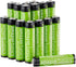 Amazon Basics 16-Pack Rechargeable AAA NiMH Performance Batteries, 800 mAh, Pre-Charged, Recharge up to 1000x